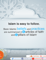 Basic Islamic beliefs and practices
