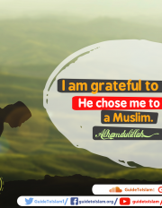 Grateful to be a Muslim
