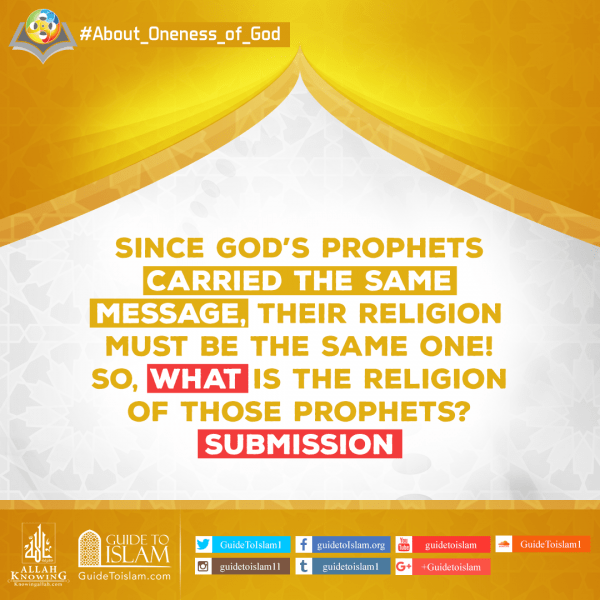 What is the religion of those prophets? Submission