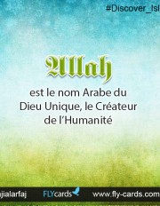 Allah is the Arabic name for the One true God, the Creator of mankind.