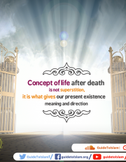 Concept of life after death is not superstition