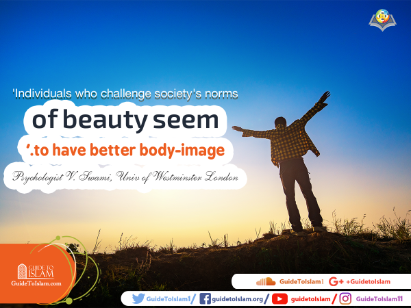 Individuals who challenge society's norms of beauty seem to have better body-image