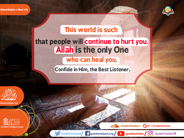 Allah is the only One who can heal you