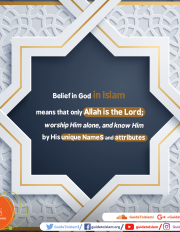 Belief in God in Islam