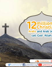 12 million Christian Arabs and Arab Jews call God 'Allah.'