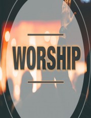 Does God need our worship?