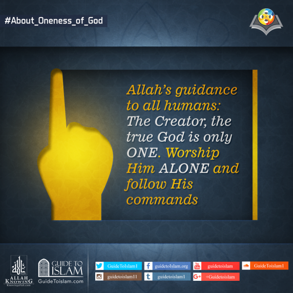 Allah’s guidance to all humans