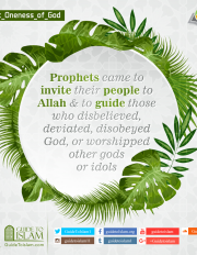 Prophets came to invite their people to Allah